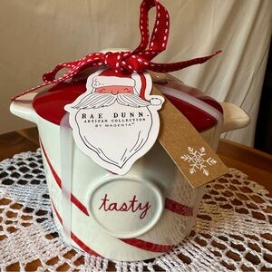 Beautiful ceramic “ TASTY” food storage jar